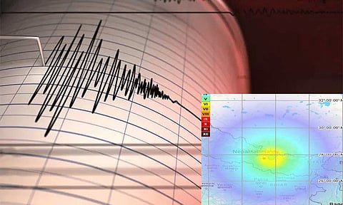 நேபாளத்தில் திடீர் நிலநடுக்கம்: ரிக்டர் அளவில் 5.5 ஆக பதிவு