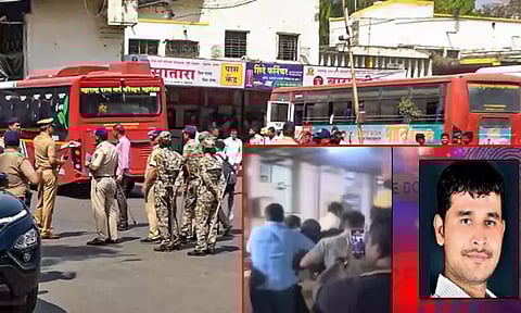 புனே: அரசு சொகுசு பஸ்சில் இளம்பெண் பலாத்காரம்; குற்றவாளி கைது