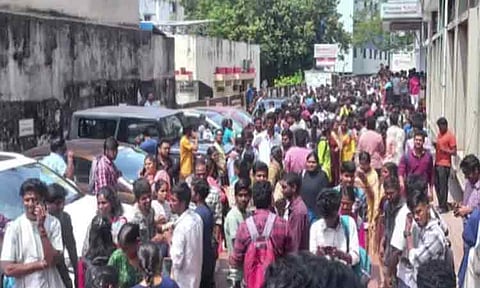 சென்னையில் நில அதிர்வா? - மக்கள் அச்சம்