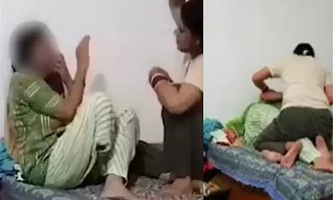 "சொத்துக்களை எனது பெயரில் எழுதி வை.." - தாயை கொடூரமாக அடித்து சித்திரவதை செய்த மகள்