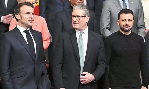 ரஷியா-உக்ரைன் போர்: ஐரோப்பிய நாடுகள் அவசர ஆலோசனை - ஜெலன்ஸ்கி பங்கேற்பு