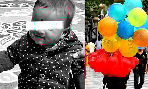 பலூனை விழுங்கிய 7 மாத குழந்தை: மூச்சுத்திணறல் ஏற்பட்டு உயிரிழந்த சோகம்