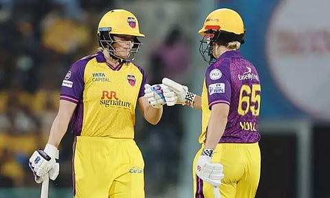 மகளிர் பிரீமியர் லீக்: மும்பை அணிக்கு 151 ரன்கள் இலக்கு நிர்ணயித்தது உ.பி. வாரியர்ஸ்