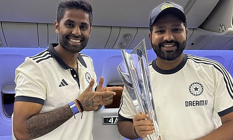 ரோகித் சர்மாவுக்கு சூர்யகுமார் யாதவ் புகழாரம்