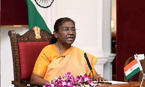 பெண்களின் சமூக பொருளாதார நிலை இன்னும் மேம்பட வேண்டும்: ஜனாதிபதி திரவுபதி முர்மு