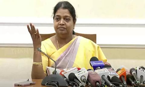 'வீட்டில் முடங்கியிருந்த பெண்களை வெளியே வரவைத்தது தி.மு.க. அரசுதான்' - அமைச்சர் கீதா ஜீவன்