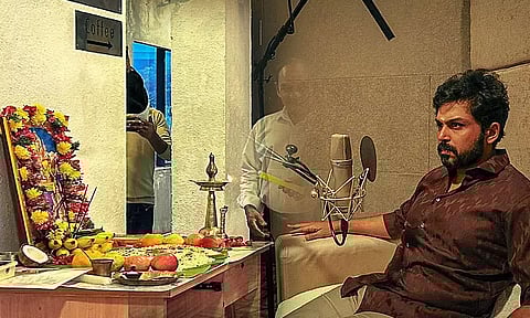 Sardar2 - dubbing begins with an auspicious pooja