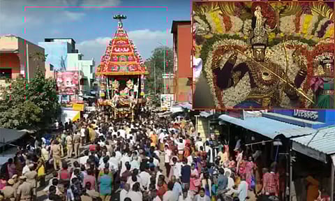 சென்னை திருவொற்றியூர் வடிவுடையம்மன் கோவில் தேரோட்டம்