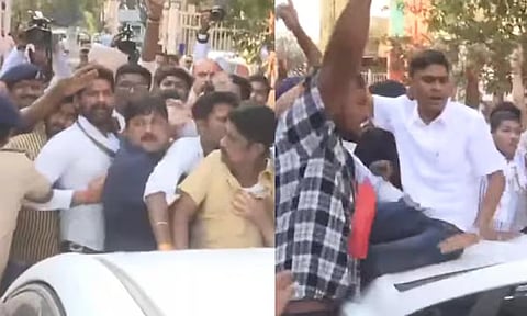 சத்தீஷ்கரில் அமலாக்கத்துறை அதிகாரிகள் மீது தாக்குதல்