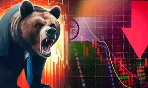 சரிவுடன் வர்த்தகமாகும் இந்திய பங்குச்சந்தை - காரணம் என்ன?