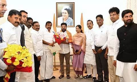 தொகுதி மறுசீரமைப்பு: தெலங்கானா முதல்-மந்திரி ரேவந்த் ரெட்டிக்கு அழைப்பு