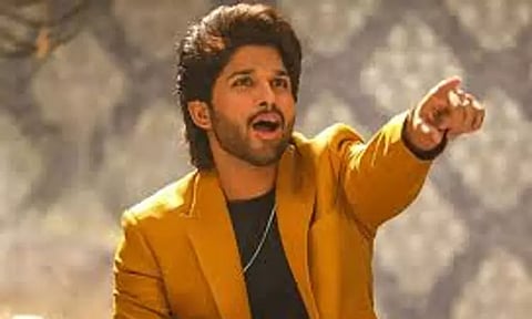 Allu Arjun starring in a dual role