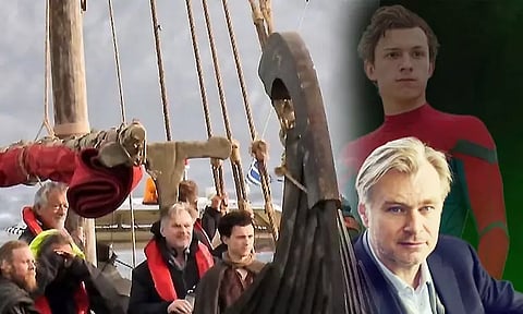 Leaked pics from Christopher Nolan's The Odyssey set