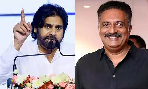 இந்தி மொழி குறித்து பவன் கல்யாண் சர்ச்சை பேச்சு... நடிகர் பிரகாஷ்ராஜ் பதிலடி