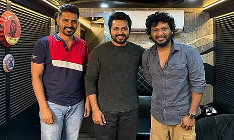 லோகேஷ் கனகராஜை சந்தித்து "கைதி 2" அப்டேட் கொடுத்த கார்த்தி