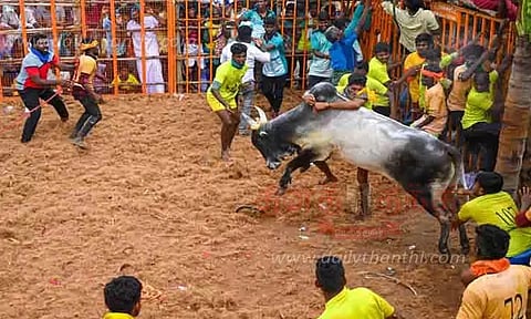 அலங்காநல்லூர் ஏறுதழுவுதல் அரங்கில் இன்று ஜல்லிக்கட்டு