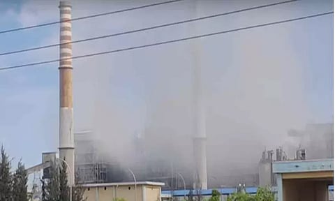 தூத்துக்குடி அனல் மின் நிலையத்தில் தீ விபத்து