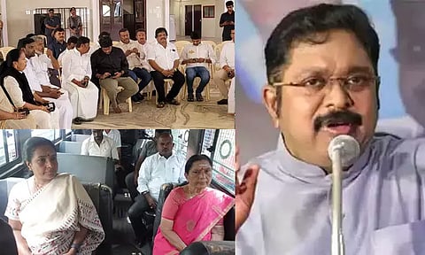 டாஸ்மாக் ஊழலை கண்டித்து போராட முயன்ற தமிழக பா.ஜ.க. தலைவர்கள் கைது - டி.டி.வி. தினகரன் கண்டனம்