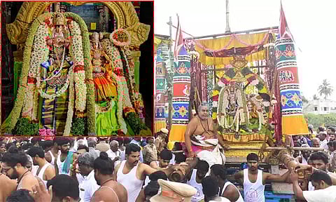 திருப்பரங்குன்றத்தில் முருகப்பெருமான்-தெய்வானை திருக்கல்யாணம்