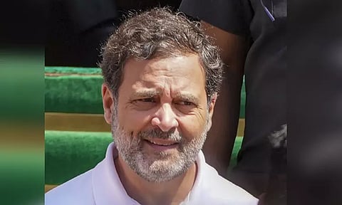 புதிய இந்தியாவில் நாடாளுமன்றத்தில் எதிர்க்கட்சி தலைவர் பேச அனுமதி மறுப்பு; ராகுல் காந்தி