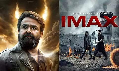 ஐமேக்ஸ் திரையில் முதல்முறையாக வெளியாகும் மலையாள படம் : எல் 2 எம்புரான்