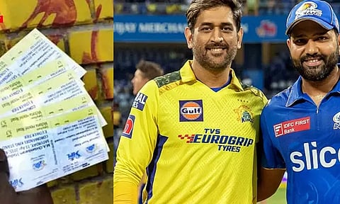 ஐபிஎல்: சென்னை - மும்பை போட்டிக்கான டிக்கெட்டுகள் விற்று தீர்ந்தன