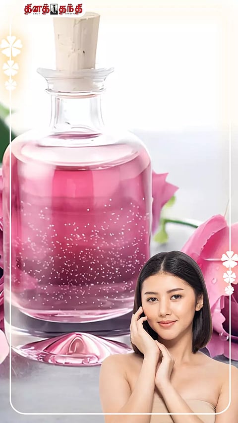 வெயில் காலத்தில் சருமத்திற்கு ரோஸ் பன்னீர் யூஸ் பண்ணுங்க..! அப்புறம் பாருங்க!!