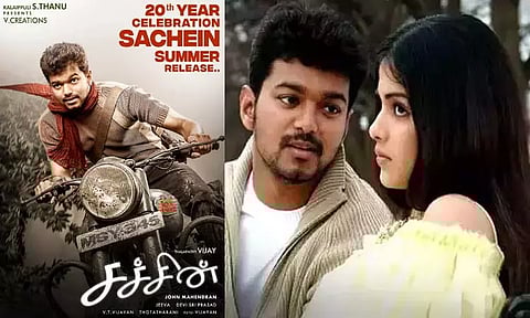 விஜய்யின் "சச்சின்" ரீ-ரிலீஸ் அப்டேட்!