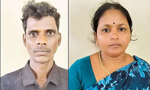 பள்ளி மாணவிகளை விபசாரத்தில் ஈடுபடுத்திய வழக்கு: 7 ஆண்டுகள் தலைமறைவாக இருந்த தம்பதி கைது