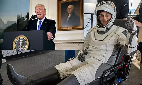 சுனிதா வில்லியம்ஸ், புட்ச் வில்மோர், விரைவில் வெள்ளை மாளிகைக்கு அழைக்கப்படுவர் - டிரம்ப்