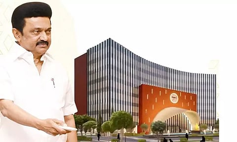 திருச்சியில் கலைஞர் நூலகம், அறிவுசார் மையம்: மு.க.ஸ்டாலின் அடிக்கல் நாட்டினார்