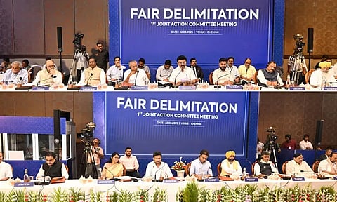 தொகுதி மறுசீரமைப்பு கூட்டுக் குழு கூட்டத்தில் நிறைவேற்றப்பட்ட தீர்மானங்கள் என்னென்ன..?