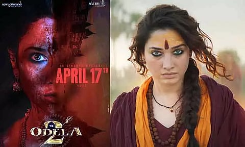 தமன்னா நடித்துள்ள 'ஒடேலா 2' படத்தின் ரிலீஸ் தேதி அறிவிப்பு