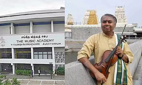 மியூசிக் அகாடமி 99-வது ஆண்டு விருதுகள் அறிவிப்பு