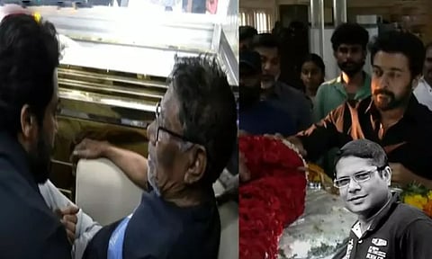 Film industry pays tearful tribute to Manoj