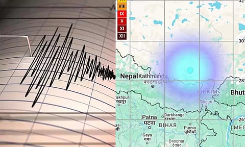 திபெத்தில் நிலநடுக்கம்: ரிக்டரில் 4.1 ஆக பதிவு