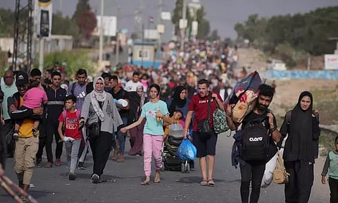 காசாவில் இருந்து வெளியேறும்படி மக்களுக்கு இஸ்ரேல் உத்தரவு