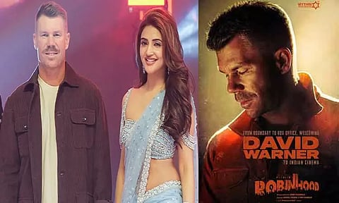 "ராபின்ஹுட்" படத்தில் நடிக்க டேவிட் வார்னருக்கு சம்பளம் எவ்வளவு தெரியுமா..?