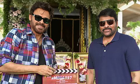 Mega157: Chiranjeevi – Anil Ravipudi’s film launched