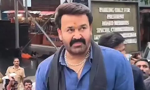 A shock awaited the guard who went to protect Mohanlal