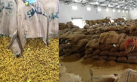 நாமக்கல்: ஒரேநாளில் ரூ.3.80 கோடிக்கு மஞ்சள் விற்பனை