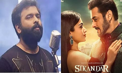 சிக்கந்தர் படத்தில் பணியாற்றியது கனவு போல் இருக்கிறது - சந்தோஷ் நாராயணன்