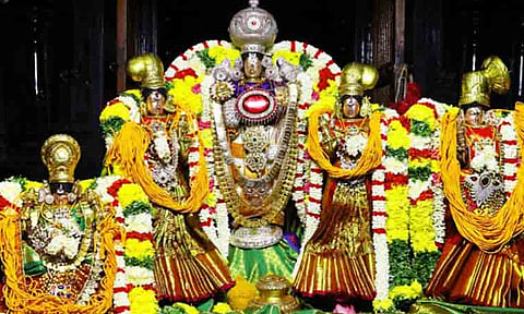 மதுரை கள்ளழகர் கோவிலில் திருக்கல்யாணம்