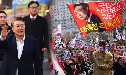 தென் கொரிய அதிபர் யூன் சுக்-யியோல் பதவி நீக்கம்