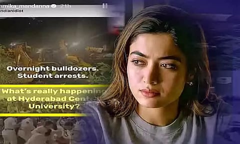 "I am heartbroken to see this news" - Rashmika Mandanna