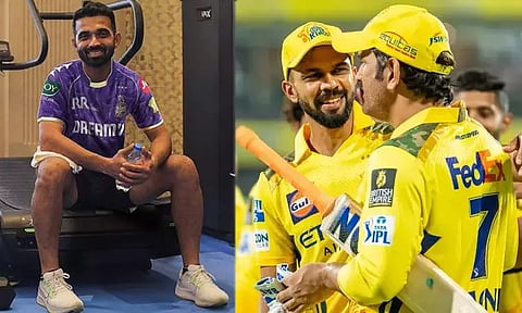 Image Courtesy: @KKRiders / @IPL / @ChennaiIPL