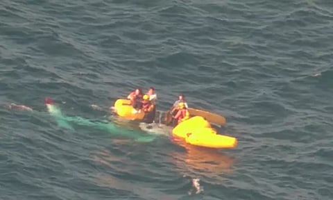 ஜப்பானில் ஆம்புலன்ஸ் ஹெலிகாப்டர் கடலில் விழுந்து விபத்து: டாக்டர் உள்பட 3 பேர் பலி