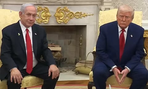 வரி பதற்றங்களுக்கு மத்தியில்.. அமெரிக்க ஜனாதிபதி டிரம்ப்புடன் நெதன்யாகு சந்திப்பு