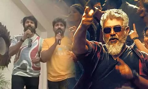 Sivakarthikeyan enjoys singing 'o sona' song - Viral video