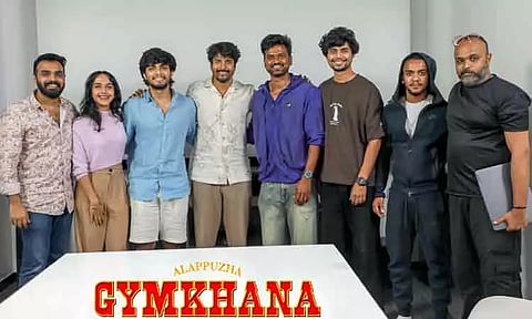 'ஆலப்புழா ஜிம்கானா' படக்குழுவினரை சந்தித்து வாழ்த்து தெரிவித்த சிவகார்த்திகேயன்